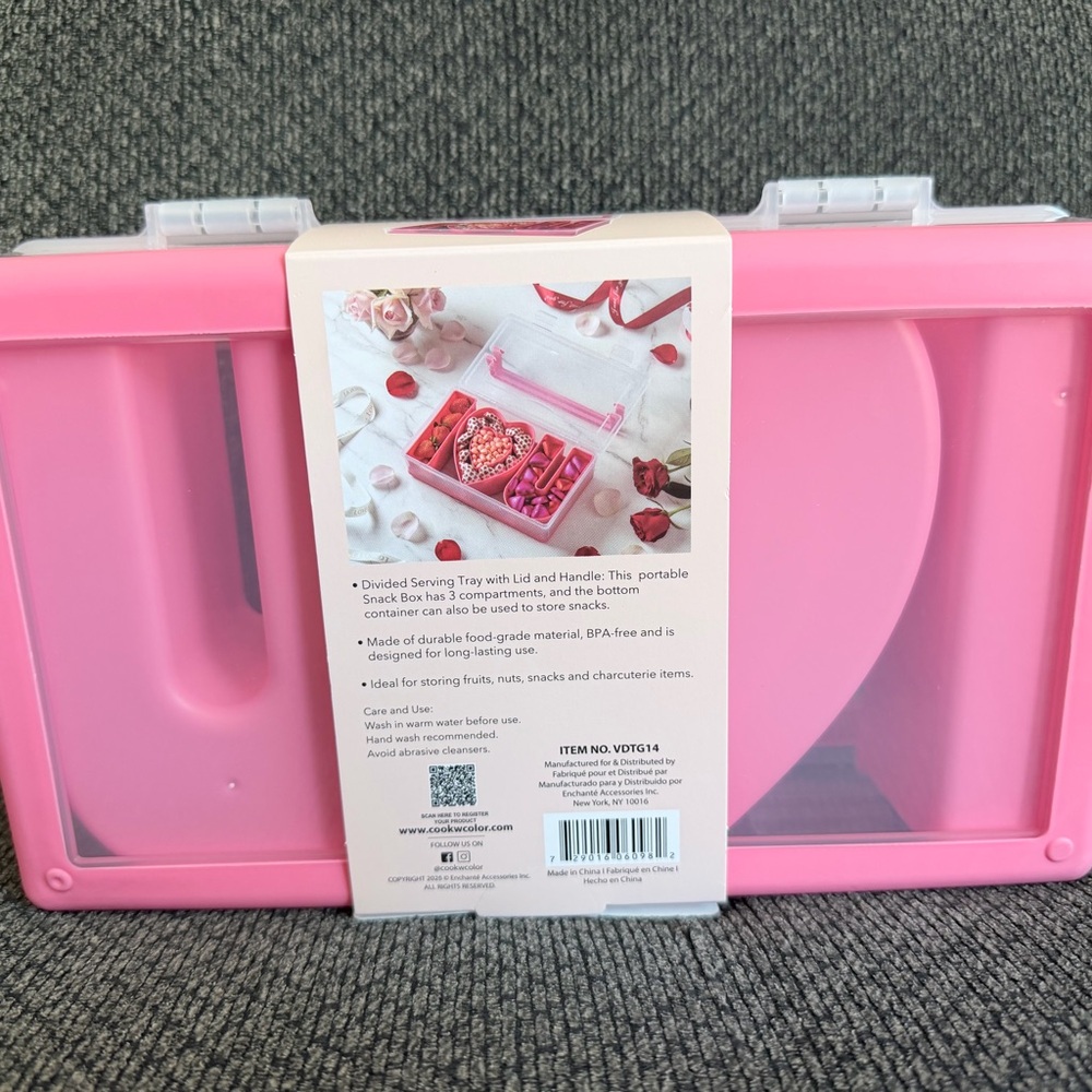 CWC I heart you snack box - PINK - Picture 3 of 4